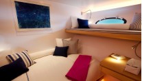 Adastra Yacht - Guest cabin